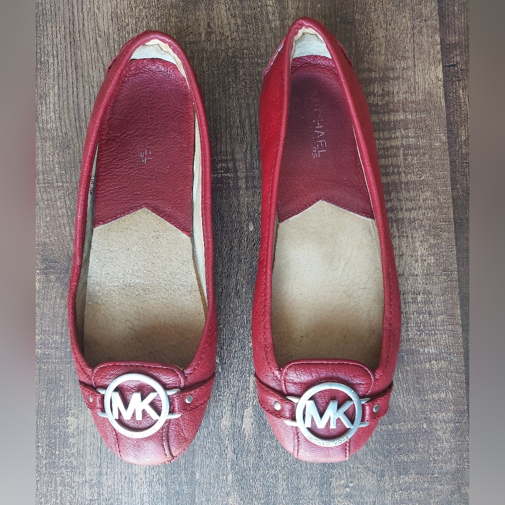 Michael Kors Red Women's Flats